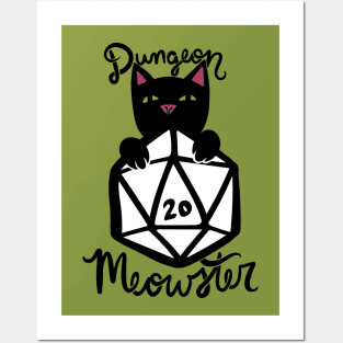 Dungeon Meowster Posters and Art